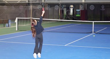 Konya Tenis Turnuvası Karatay'da tüm heyecanıyla sürüyor