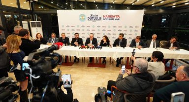 Manisa'da Başkan Dutlulu gazetecilerle buluştu