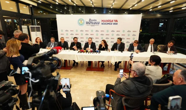Manisa'da Başkan Dutlulu gazetecilerle buluştu