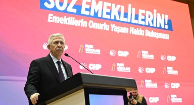 Mansur Yavaş emekliler buluşmasına katıldı