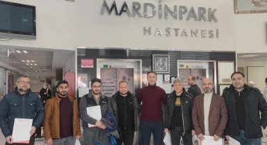 Mardin Park Hastanesi'nden gazetecilere geleneksel check-up