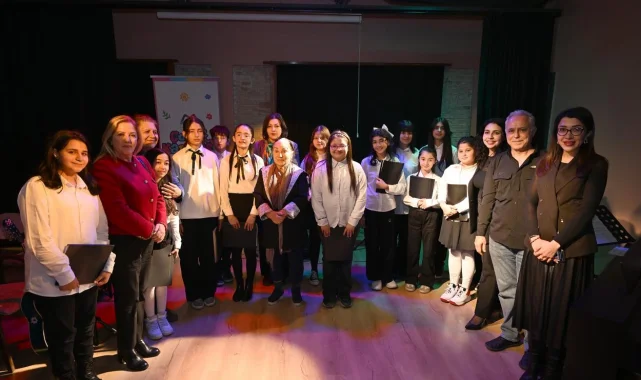 Mersin'de Çocuk Kampüsü öğrencilerinden sanat şöleni