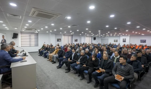 Mersin'de vektörel mücadele için bilgilendirme toplantısı gerçekleştirdi