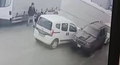 Muayene istasyonunda fren testi kazası!