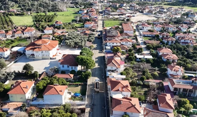 Muğla Gökova yolu yenileniyor