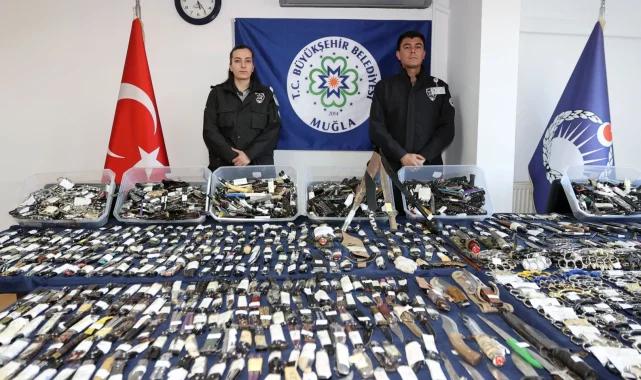 Muğla otogarlarında sıkı güvenlik... 2 bin 520 kesici alet ele geçirildi
