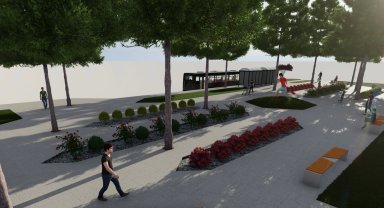 Muğla'da Muğlaspor parkı yenileniyor