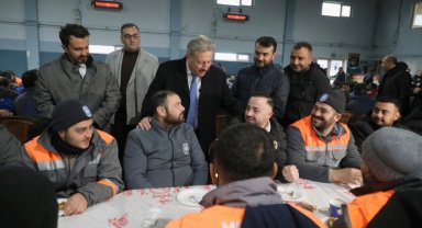 Mustafa Palancıoğlu saha çalışanlarıyla buluştu