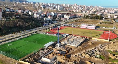 Ordu Altınordu'ya modern spor kompleksi yükseliyor