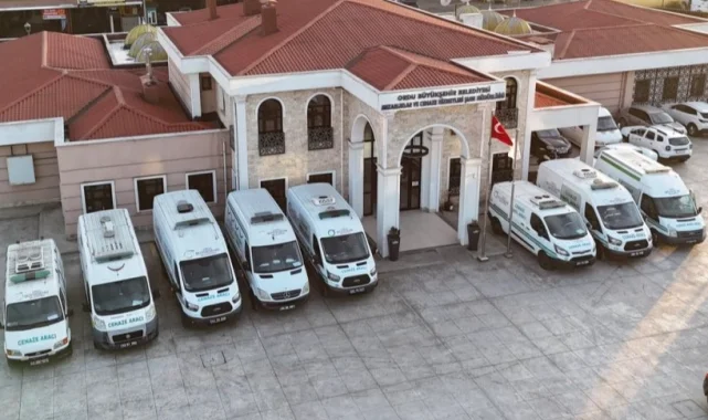 Ordu'da cenaze hizmetleri filosu güçlendi