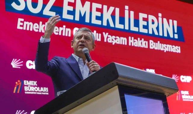 Özgür Özel: "Emekli artık zam değil; sandık istiyor"