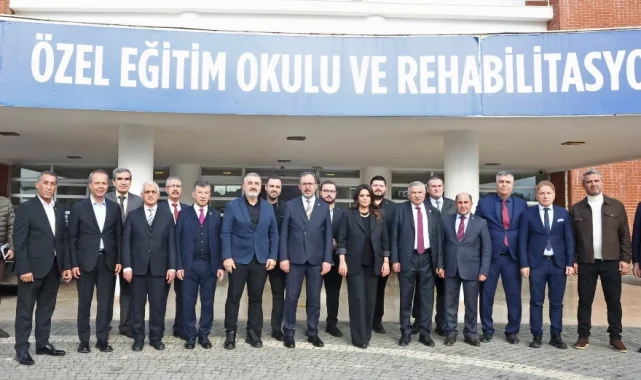 TBMM Komisyonu'ndan Antalya'da Özel Eğitim Merkezine ziyaret