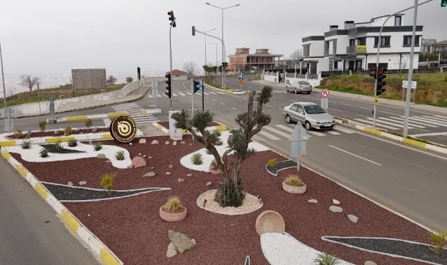 Tekirdağ'ın cadde ve kavşaklarına iklim dostu dokunuş