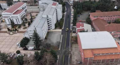 Trabzon Büyükşehir caddeleri yenilemeyi sürdürüyor 
