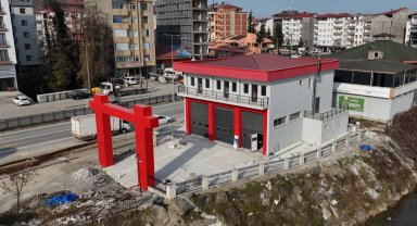 Trabzon'da iki yeni itfaiye binaları tamamlandı