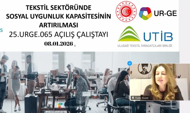 UTİB'den tekstilde sosyal uygunluk hamlesi