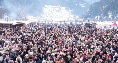 Uzungöl Kış Festivali'nde üçüncü gün coşkusu
