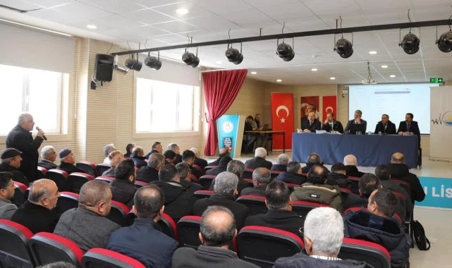 Van'da söz artık muhtarlarda