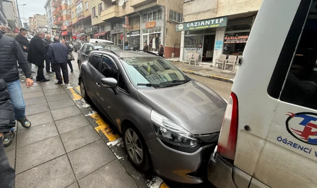 Akçakoca'da zincirleme kaza: 6 araçta hasar