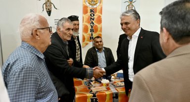 Antalya'a Başkan Uysal'dan arıcılara destek
