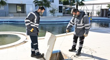 Antalya'da haşere ve vektörlere karşı kış mücadelesi