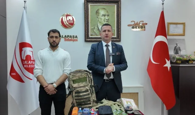 Askere gidecek gençlere "Asker Çantası" desteği