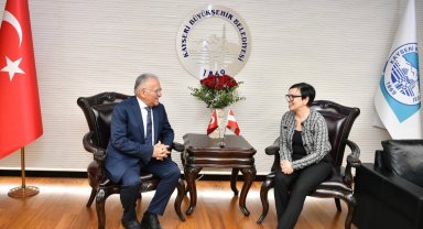 Avusturya Ankara Büyükelçisi'nden Büyükkılıç'a ziyaret