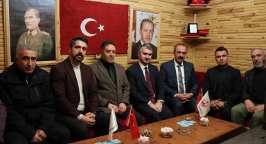 Bakan Yardımcısı Zafer Tarıkdaroğlu Erzurum'da şehit yakınları ve gazilerle buluştu