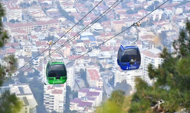 Balçova Teleferik Tesisleri periyodik bakıma alınıyor