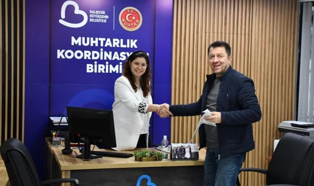 Balıkesir'de 'Muhtarlık Koordinasyon Birimi' hizmete girdi