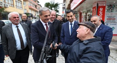 Başkan Alemdar Sakarya Pamukova'da hemşehrileriyle buluştu