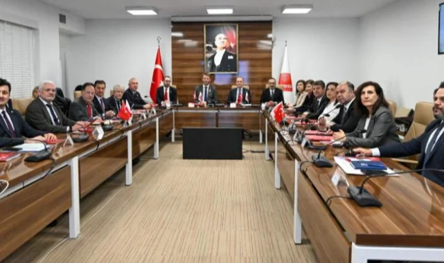 Başkan Seçer Avrupalı Başkanları ağırladı