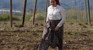 Bilecik Pazaryeri'nden Eskişehir Mihalgazi'ye şalvarlı destek!