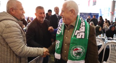 Bursa 'bereket sofrası'nı Gürsu'da kurdu