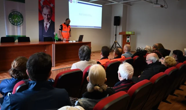 Bursa Kent Konseyi afetle mücadele ediyor