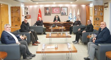 Bursa'da yaşayan Pasinliler'den Yıldırım'a ziyaret
