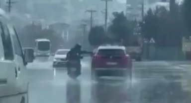 Denizli'de tehlikeli motosiklet sürüşü cezasız kalmadı!