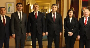 Edirne heyetinden TBMM'ye ziyaret