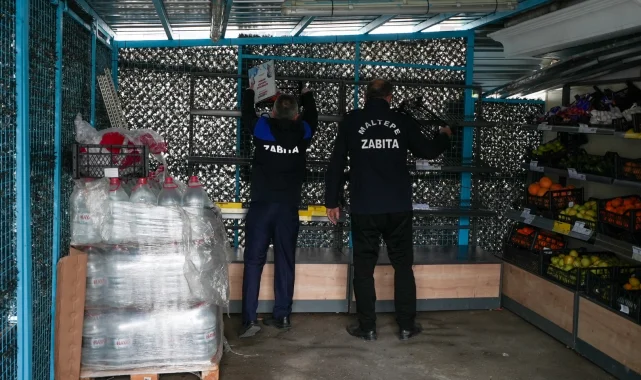 İstanbul Maltepe'de market işgalleri kaldırılıyor
