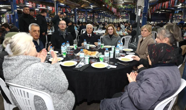 Kardeşlik sofrası Karacabey'de kuruldu
