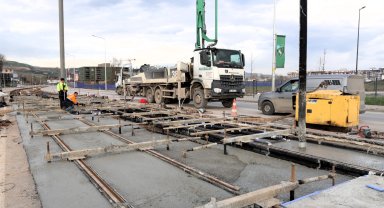 Kartepe Tramvay Hattı'nda durmak yok