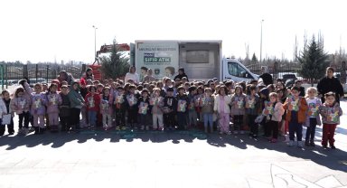 Kayseri Melikgazi'den öğrencilere 'sıfır atık' eğitimi