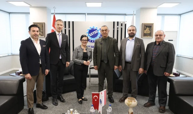KAYSO Avusturya Büyükelçisi'ni ağırladı