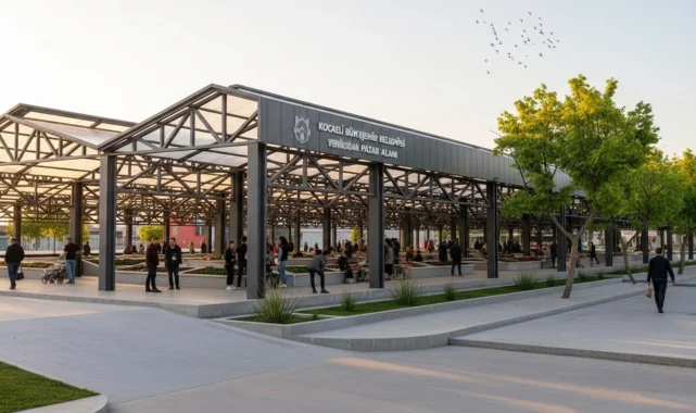 Kocaeli İzmit'te modern kapalı pazar alanı geliyor