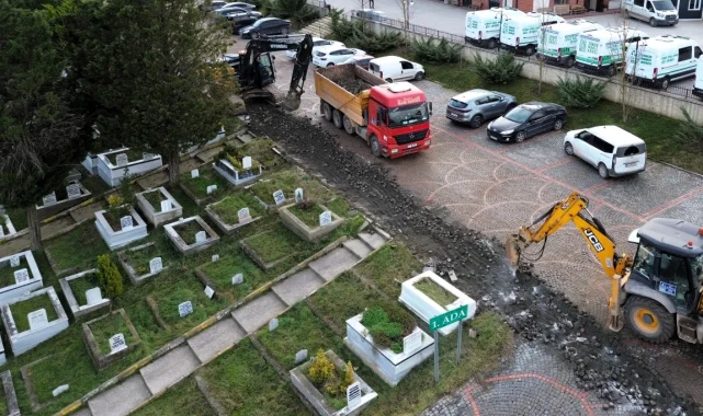 Kocaeli Kent Mezarlığı'nda su sorununa kalıcı çözüm