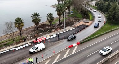 Kocaeli'de Başiskele Koridor Projesi'nde yeni yan yol açıldı