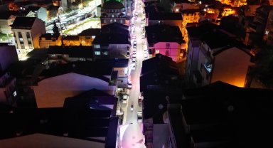 Kocaeli'de İzmit'te Başaran Caddesi modern görünümüne kavuştu