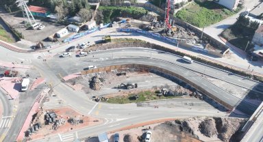 Kocaeli'de Kaşkaldere bağlantı yolu trafiğe açıldı