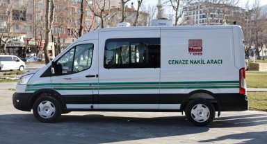 Kütahya'ya TBB'den cenaze nakil aracı hibesi