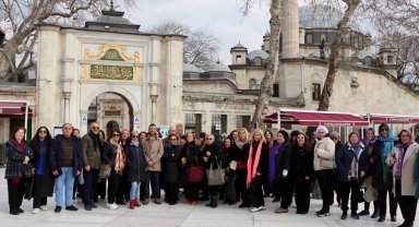 Maltepeliler, İstanbul'un manevi miraslarını ziyaret ediyor